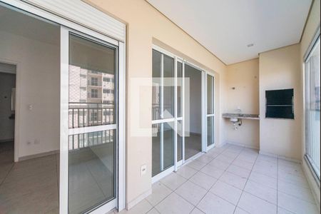 Varanda Gourmet de apartamento à venda com 3 quartos, 94m² em Vila Valparaíso, Santo André