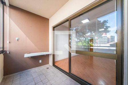 Varanda da Sala de apartamento à venda com 2 quartos, 77m² em Vila Assunção, Santo André