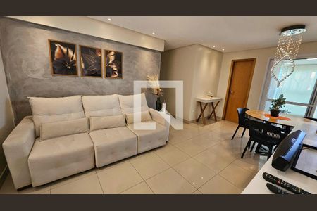 Sala de apartamento para alugar com 3 quartos, 99m² em 751, Goiânia