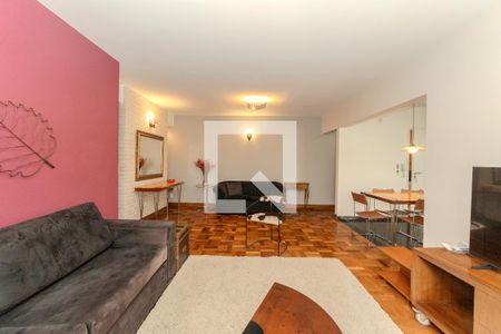 Sala de apartamento para alugar com 2 quartos, 105m² em Paraíso, São Paulo