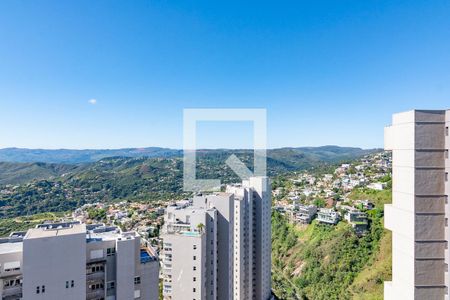 Sala de apartamento para alugar com 1 quarto, 44m² em Vila da Serra, Nova Lima