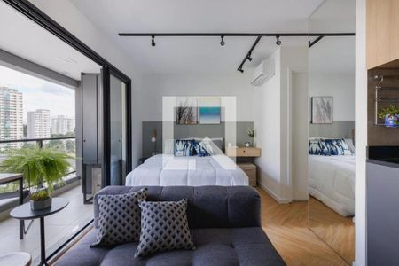 Foto 01 de kitnet/studio à venda com 1 quarto, 43m² em Campo Belo, São Paulo