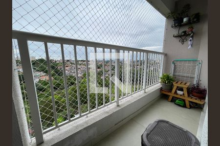 Varanda da Sala de apartamento para alugar com 2 quartos, 41m² em Vila Sao Domingos, São Paulo