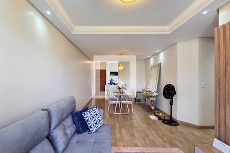 Sala de apartamento à venda com 3 quartos, 88m² em Baeta Neves, São Bernardo do Campo