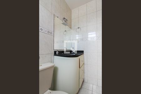 Banheiro da Suíte de apartamento à venda com 3 quartos, 90m² em Santa Amelia, Belo Horizonte