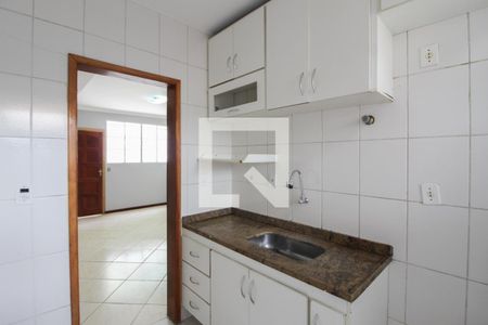 Cozinha de apartamento à venda com 3 quartos, 90m² em Santa Amelia, Belo Horizonte