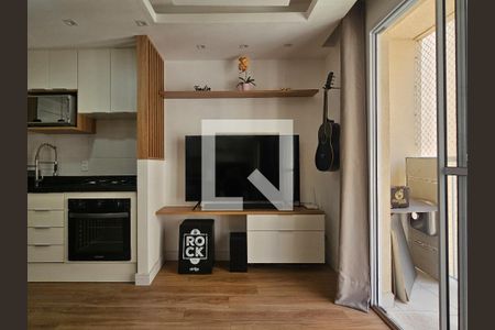 Sala de apartamento para alugar com 1 quarto, 37m² em Bom Retiro, São Paulo