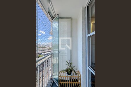 Varanda da Sala de apartamento à venda com 2 quartos, 46m² em Belenzinho, São Paulo