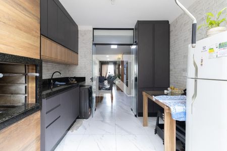 Área de Serviço e Churrasqueira de casa à venda com 3 quartos, 110m² em Parque Paineiras, São Paulo