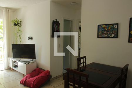 Sala de apartamento para alugar com 2 quartos, 54m² em Morro Nova Cintra, Santos