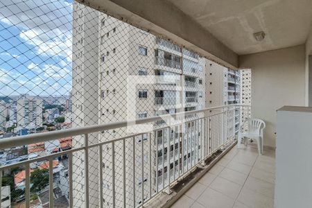 Varanda da Sala de apartamento à venda com 3 quartos, 80m² em Centro, São Bernardo do Campo