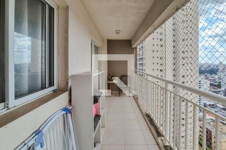 Varanda da Sala de apartamento à venda com 3 quartos, 80m² em Centro, São Bernardo do Campo