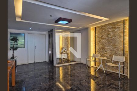 Hall de Entrada  de apartamento à venda com 3 quartos, 108m² em Barra da Tijuca, Rio de Janeiro