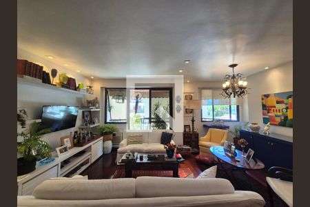 Sala  de apartamento à venda com 3 quartos, 108m² em Barra da Tijuca, Rio de Janeiro