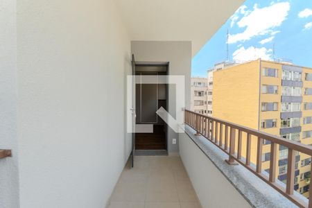 Sacada de kitnet/studio para alugar com 1 quarto, 26m² em Consolação, São Paulo
