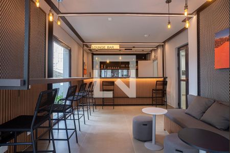 Área comum - Salão de festas de kitnet/studio para alugar com 1 quarto, 26m² em Consolação, São Paulo