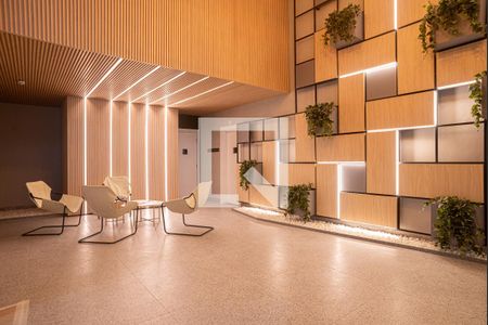 Hall de entrada de kitnet/studio para alugar com 1 quarto, 26m² em Consolação, São Paulo