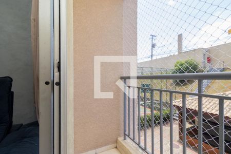 Varanda da Sala de apartamento para alugar com 2 quartos, 49m² em Jardim Adutora, São Paulo