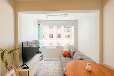 Sala de apartamento para alugar com 2 quartos, 33m² em Parque Industrial Tomas Edson, São Paulo