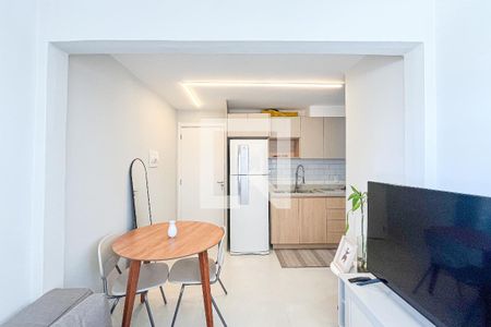 Sala de apartamento para alugar com 2 quartos, 33m² em Parque Industrial Tomas Edson, São Paulo