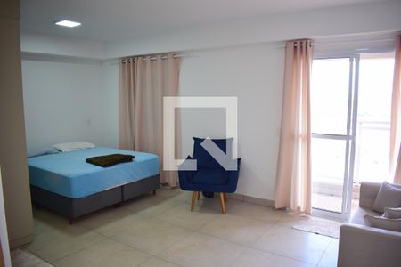 Sala/Quarto de kitnet/studio para alugar com 1 quarto, 43m² em Jardim Sumare, Ribeirão Preto