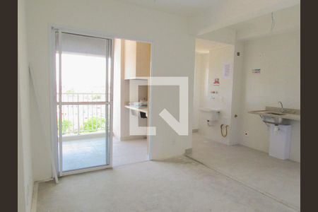 Sala - Cozinha de apartamento à venda com 2 quartos, 50m² em Vila Osasco, Osasco