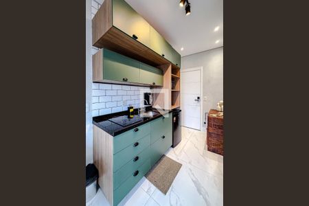 Cozinha de kitnet/studio para alugar com 1 quarto, 21m² em Ipiranga, São Paulo