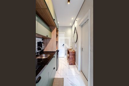 Cozinha de kitnet/studio para alugar com 1 quarto, 21m² em Ipiranga, São Paulo