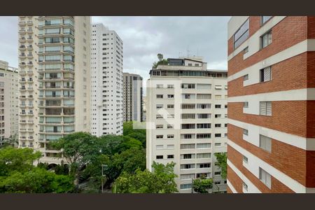 Vista da Sala de apartamento para alugar com 2 quartos, 100m² em Jardim Paulista, São Paulo