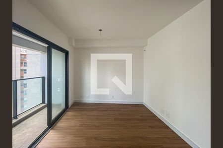 Quarto  Sala de kitnet/studio à venda com 1 quarto, 27m² em Indianópolis, São Paulo