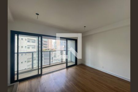 Quarto  Sala de kitnet/studio à venda com 1 quarto, 27m² em Indianópolis, São Paulo