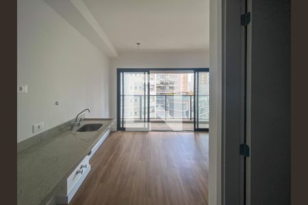 Quarto  Sala de kitnet/studio à venda com 1 quarto, 27m² em Indianópolis, São Paulo