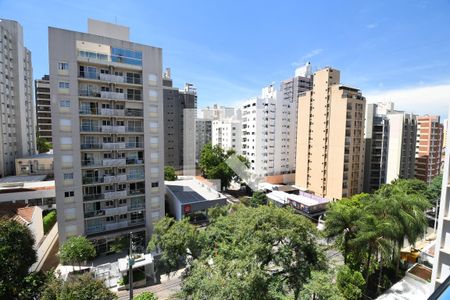 Sala - Vista de apartamento para alugar com 4 quartos, 260m² em Cambuí, Campinas