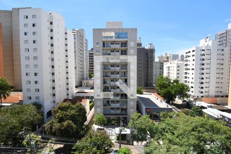 Sala - Vista de apartamento para alugar com 4 quartos, 260m² em Cambuí, Campinas