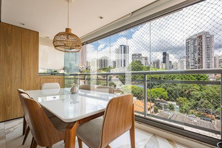 Sala/Cozinha de apartamento à venda com 3 quartos, 82m² em Sumaré, São Paulo