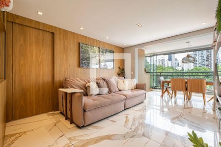 Sala/Cozinha de apartamento à venda com 3 quartos, 82m² em Sumaré, São Paulo