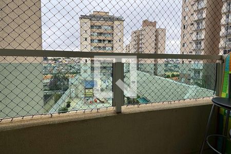 Varanda da Sala de apartamento à venda com 2 quartos, 56m² em Taboão, São Bernardo do Campo