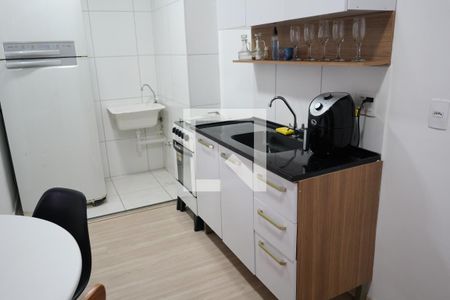 Cozinha de apartamento para alugar com 2 quartos, 32m² em Mooca, São Paulo