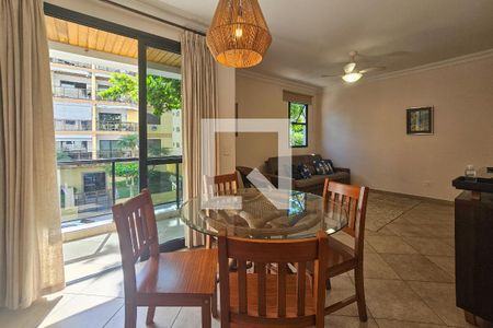 Sala de apartamento para alugar com 3 quartos, 110m² em Jardim Tres Marias, Guarujá
