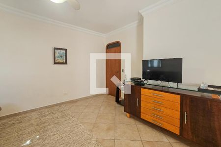Sala de apartamento para alugar com 3 quartos, 110m² em Jardim Tres Marias, Guarujá