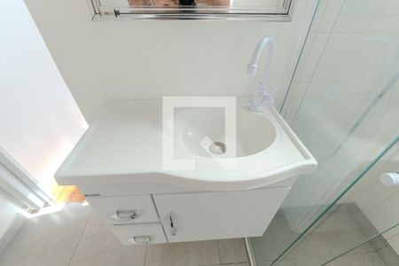 Banheiro de kitnet/studio à venda com 1 quarto, 48m² em Ipiranga, São Paulo