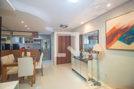 Sala de apartamento à venda com 3 quartos, 78m² em Cristal, Porto Alegre