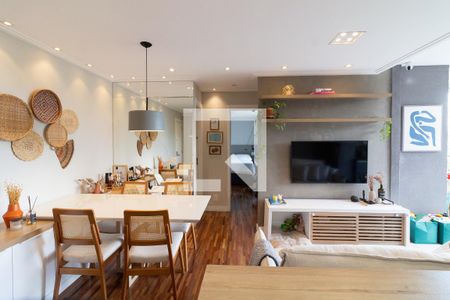 Sala de apartamento à venda com 2 quartos, 61m² em Jardim Bonfiglioli, São Paulo