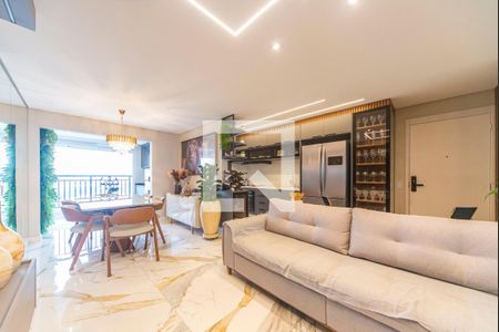 Sala de apartamento à venda com 3 quartos, 83m² em Casa Branca, Santo André