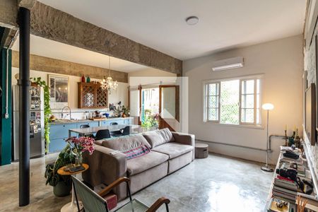 Sala de apartamento à venda com 1 quarto, 80m² em Santa Cecilia, São Paulo