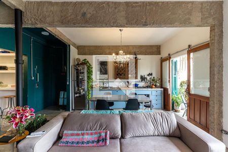 Sala de apartamento à venda com 1 quarto, 80m² em Santa Cecilia, São Paulo