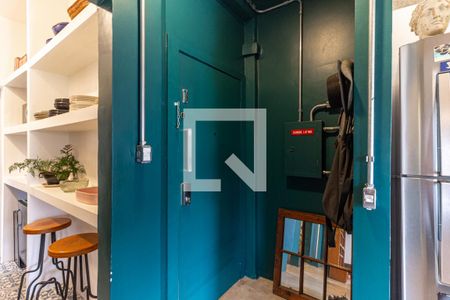 Entrada da Sala de apartamento à venda com 1 quarto, 80m² em Santa Cecilia, São Paulo