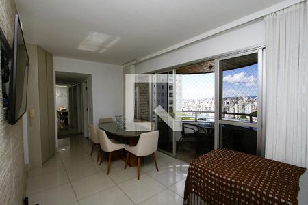 Sala de apartamento para alugar com 2 quartos, 98m² em Luxemburgo, Belo Horizonte