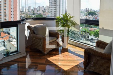 Varanda de apartamento à venda com 4 quartos, 117m² em Tatuapé, São Paulo