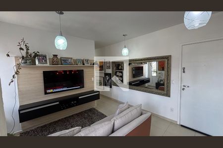 Sala - Sala de Jantar  de apartamento à venda com 2 quartos, 54m² em Vila Valparaíso, Santo André